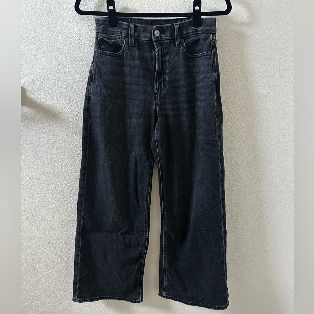 High Rise Wide Leg Jeans